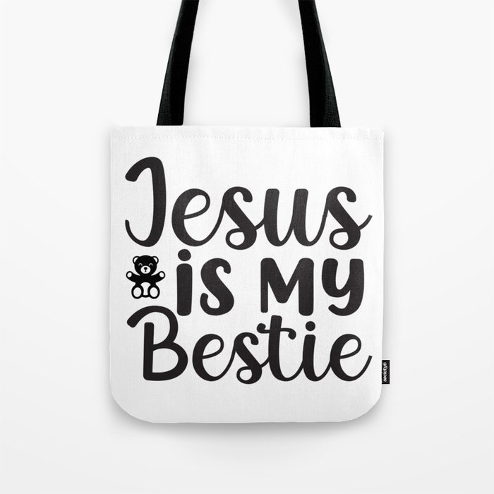 Jesus Is My Beast Tote Bag
