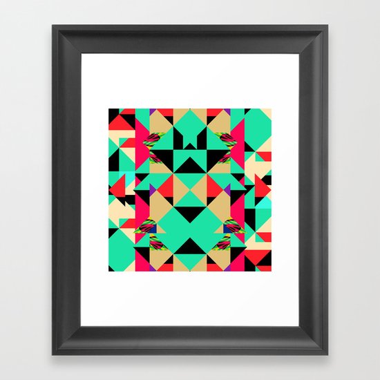 Colour Cuts #2 Framed Art Print