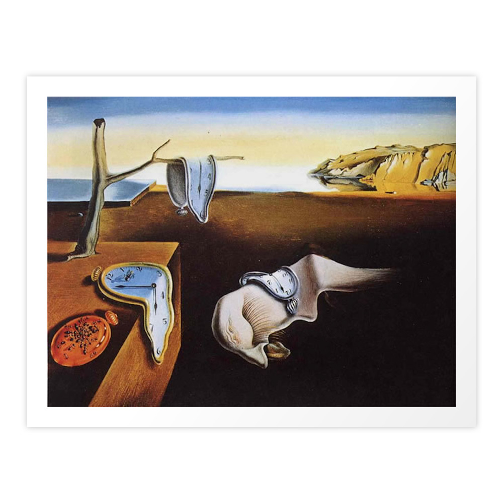The Persistence Of Memory - Salvador Dali Art Print by iconicpaintings