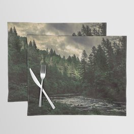 Pacific Northwest River - Nature Photography Placemat
