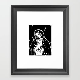 Pray for yourself Framed Art Print