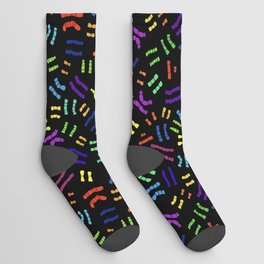 Rainbow Chromosomes Socks