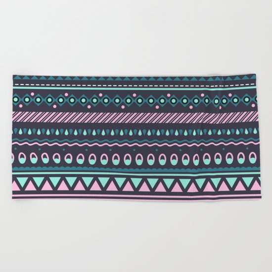 Modern Pattern Beach Towel