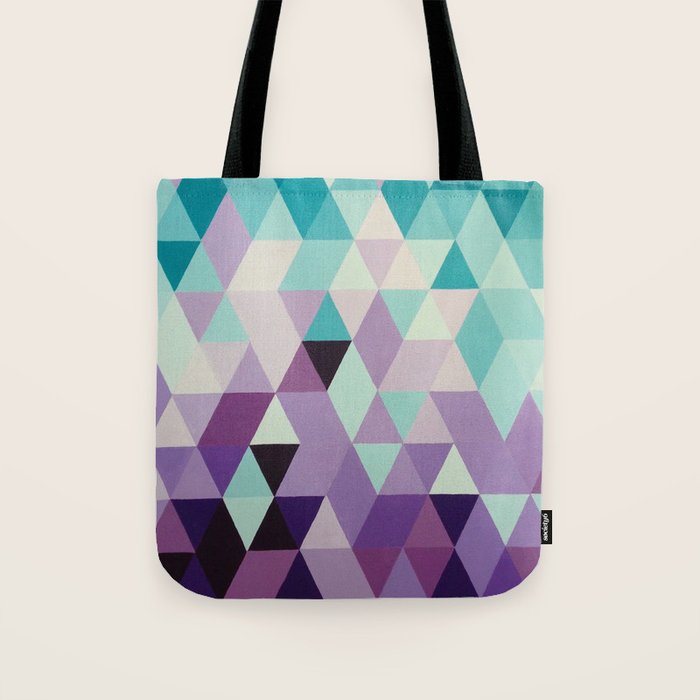 Triangles are my favourite shape Tote Bag by amber____young Society6
