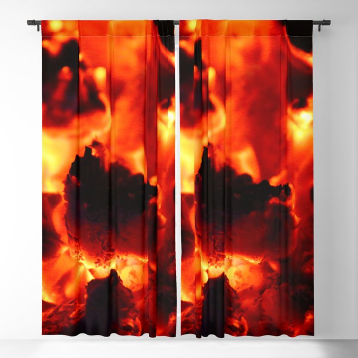 Hot Embers Blackout Curtain