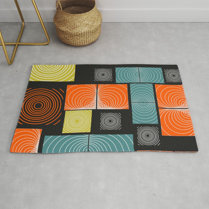 Circular Rug By Cocosabstractions