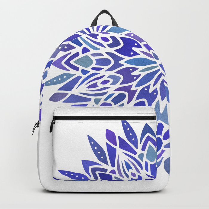 Mandala Vivid Blue Backpack