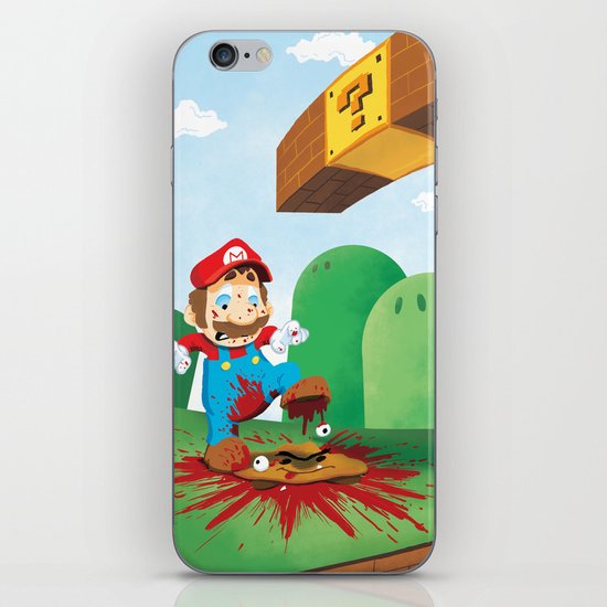 Mario Mess iPhone & iPod Skin