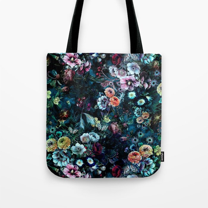 Night Garden Tote Bag by rizapeker | Society6