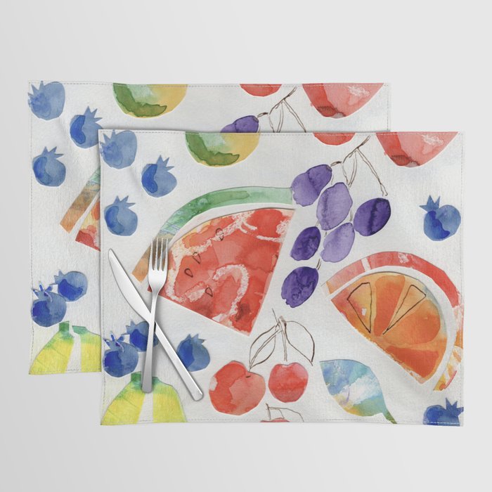 Moroccan Fruit 2 Placemat