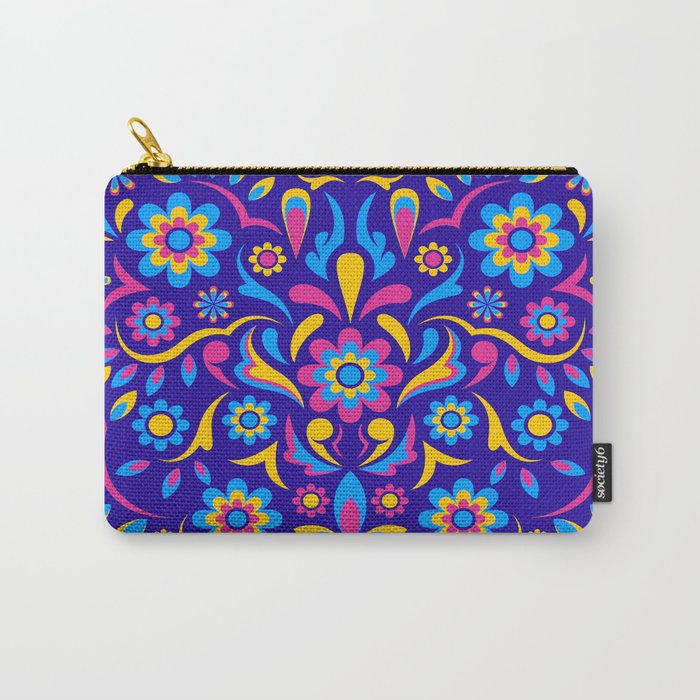 Embroidery Otami Style Carry-All Pouch