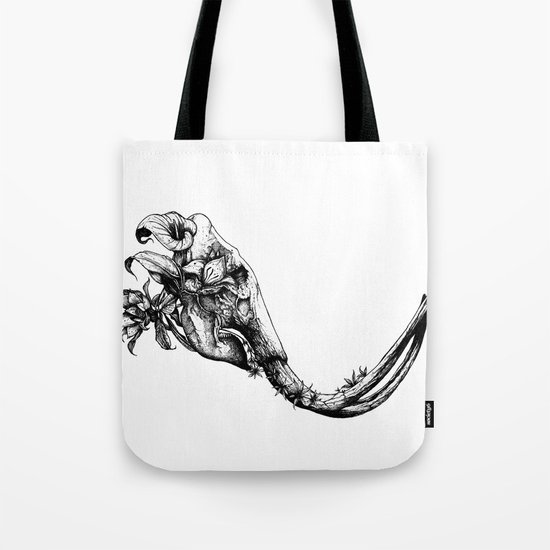 Prehistoric Bloom - The Mastodonte Tote Bag