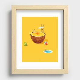Tropical Trills Recessed Framed Print