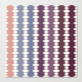 Geometric Southwestern Pattern XIV Canvas Print