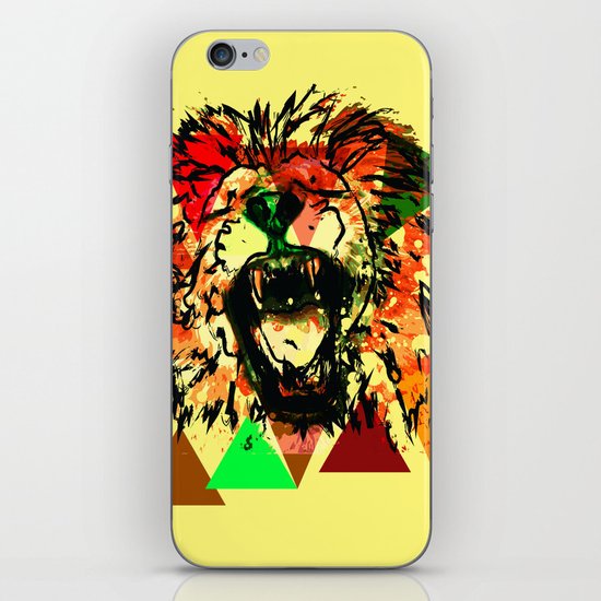 Panthera Leo iPhone & iPod Skin
