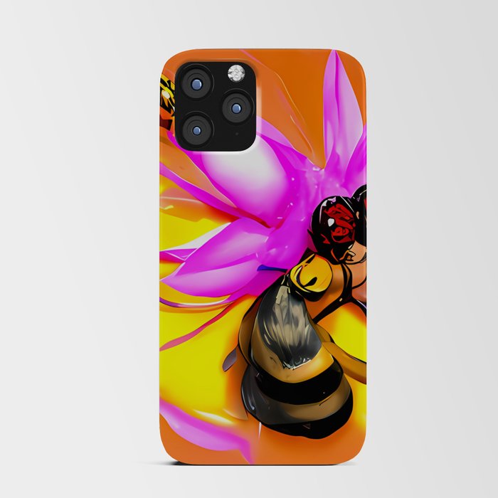 Abstract AI generative ART - Pollinate 3 iPhone Card Case