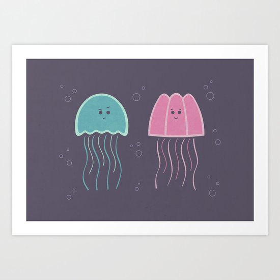 Jellyfish Art Print