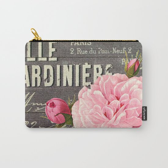 Vintage roses #1 Carry-All Pouch