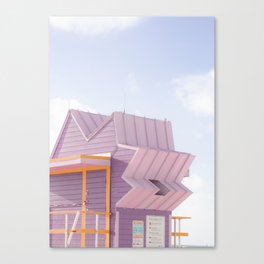 Miami Beach - Lifeguard tower 4 Canvas Print