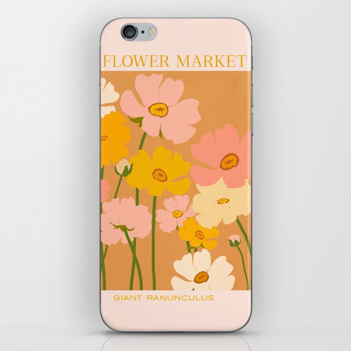 Flower Market - Ranunculus #1 iPhone Skin
