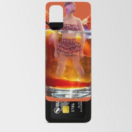 Red Fish Lady Android Card Case