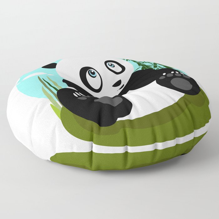 Baby Panda Floor Pillow