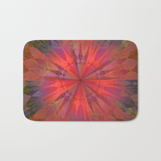 Light burst Bath Mat