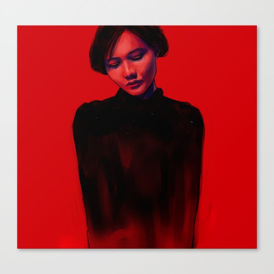 The Veil Canvas Print
