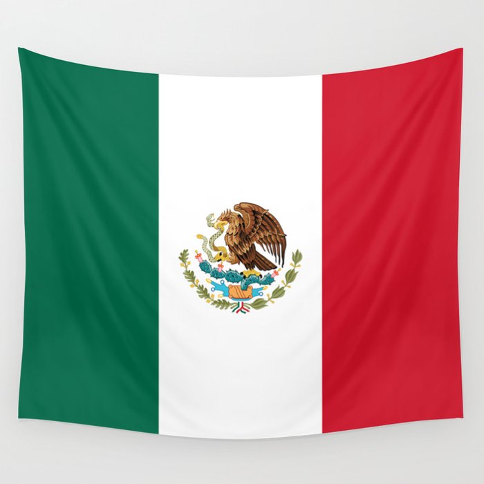 Flag of Mexico, Mexican Flag Wall Tapestry