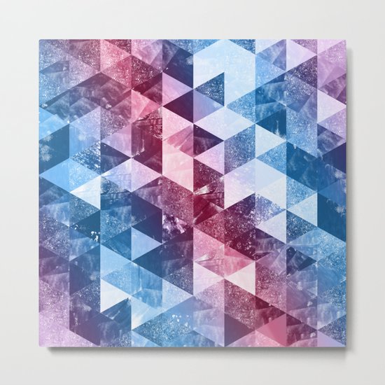 Abstract Geometric Background #8 Metal Print
