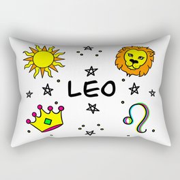 Leo Doodles Rectangular Pillow