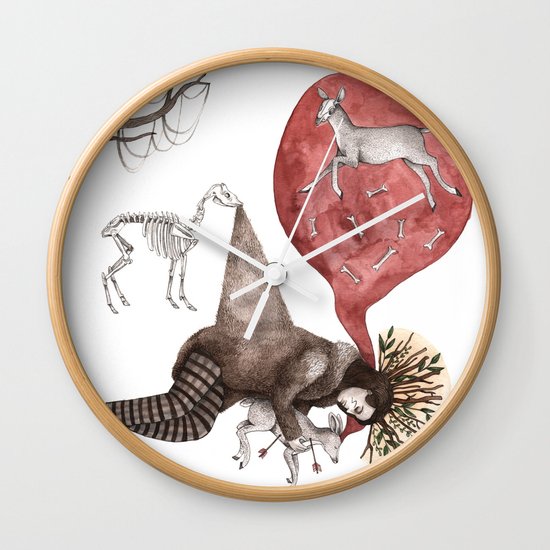 Dead Man Wall Clock