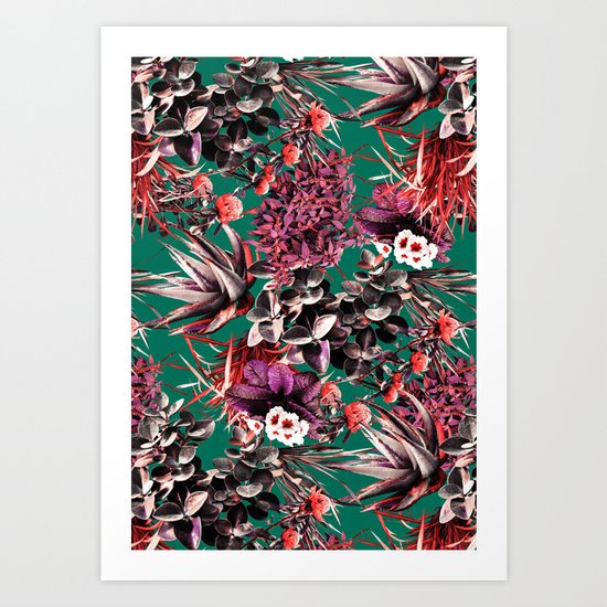 Exotic Garden III Art Print