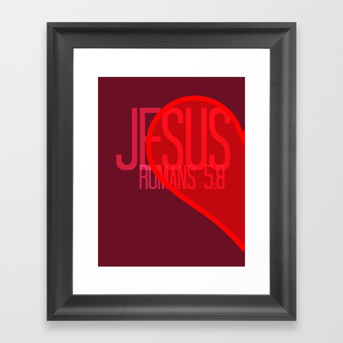 LOVE Framed Art Print