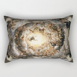 Assumption of the Virgin Renaissance Ceiling Fresco Rectangular Pillow