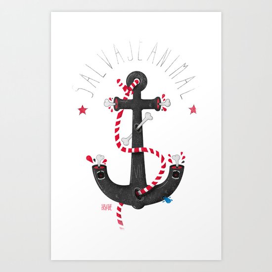 SALVAJEANIMAL headless VII Art Print