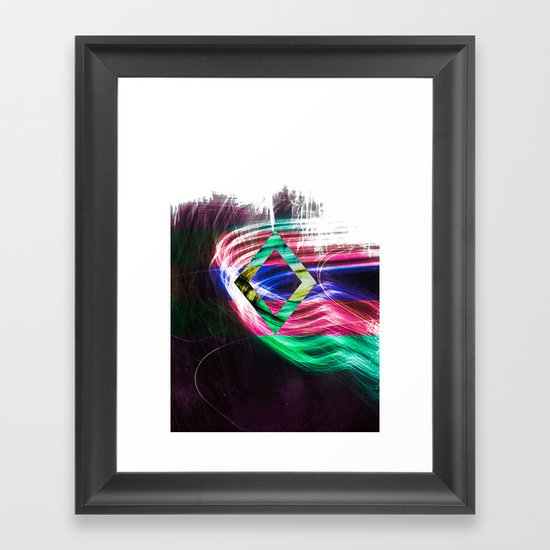 Watching Framed Art Print