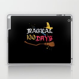 Magical Days Of School 100th Day 100 Magic Days Laptop Skin