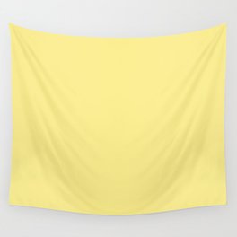 Daffodil Yellow - Solid Color Collection Wall Tapestry