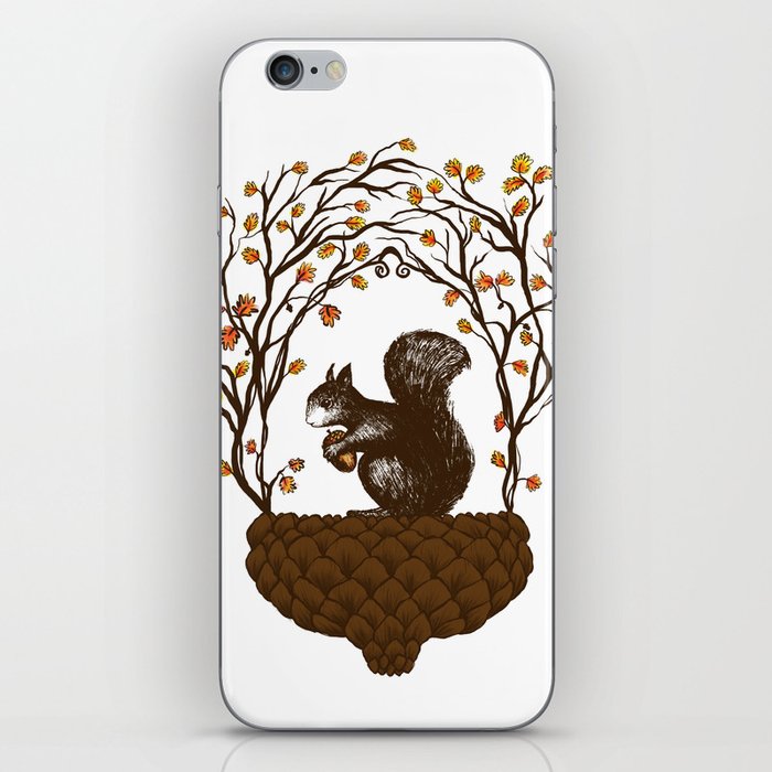 Once upon an Acorn iPhone Skin
