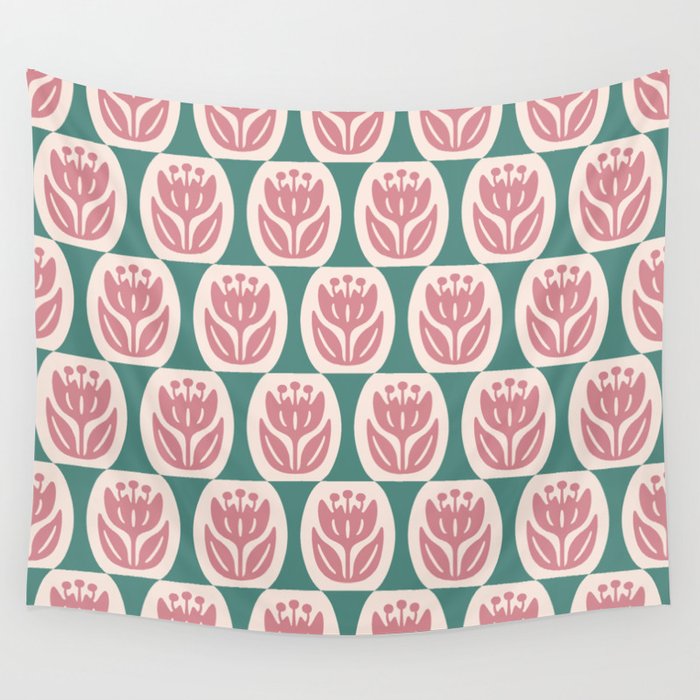 Dusty sales rose tapestry