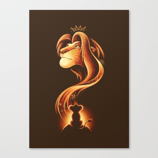 The New King Canvas Print