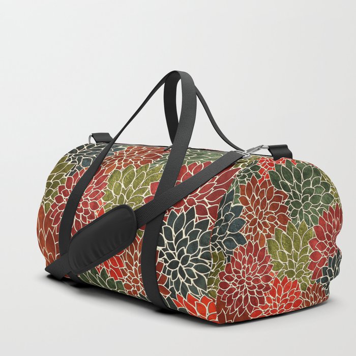 Floral Abstract 7 Duffle Bag