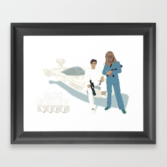 Mos Eisley Vice Framed Art Print