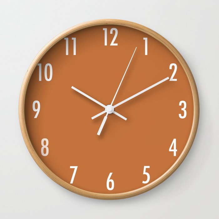 Caramel Wall Clock