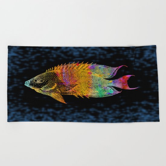 Fish Beach Towel