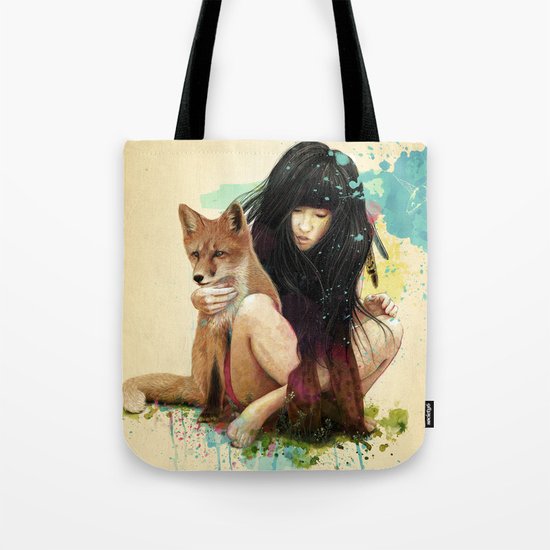 Fox Love Tote Bag