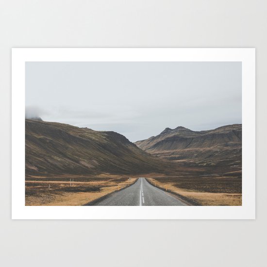 Innra Hvannagil, Iceland Art Print