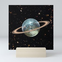 Saturn Disco II Mini Art Print