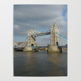 Great Britain Photography - Tower Bridge In The Center Of London Poster